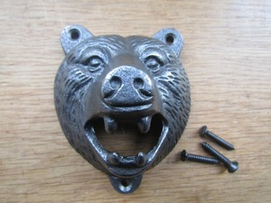 Stylish <b>Heavy</b> <b>Duty</b> Cast Iron Bottle Opener With Rustic Look Perfect For Farmhouse Kitchens Outdoor Events And Party Gatherings - Product Image 3