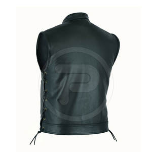 Winter Warm Leather <b>Vest</b> 2025 Street Wear Leather <b>Vest</b> <b>Men</b> 2025 In Reasonable Price Leather <b>Vest</b> - Product Image 4