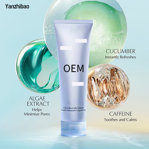 OEM Glow Boost Gel <span class=keywords><strong>Cleanser</strong></span> met Hyaluronzuur, diepe reiniging, verwijdert make-up effectief, minimaliseert poriën & kalmeert de huid - Product Image 6