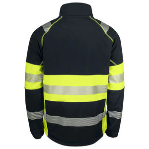 Veste de sécurité réfléchissante bon marché en gros, classe 2 ANSI, classe 2 EN ISO, imperméable, logo personnalisé, vêtements de travail de sécurité routière - Product Image 6