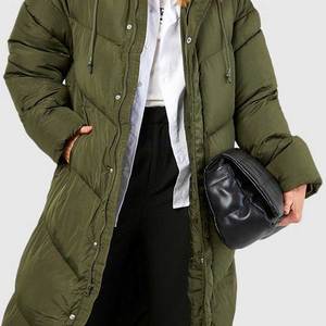 Femmes hiver chaud manteau à capuche Parkas pardessus polaire vêtements d'extérieur veste avec cordon respirant bouffantes - Product Image 6