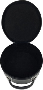 Estuche para Corona del Rito Escocés de 33 Grados - Doble Águila Negra con Cierre de Cremallera, Imitación Cuero Negro - Product Image 2