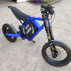 Bicicleta Eléctrica de Alta Calidad Más Vendida en 2024, Cuadro de Aluminio, Motor sin Escobillas, 72V 40AH - Product Image 1