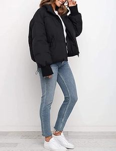 Veste matelassée légère pour femmes de qualité pour l'exportation Manteau d'hiver matelassé à fermeture éclair complète personnalisé avec capuche Grossiste et fabricant - Product Image 5