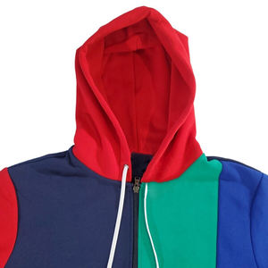 เสื้อมีฮู้ดลายปิดแบบมีซิปมีฮู้ดหลากสีสำหรับเด็กผู้ชายและมีกระเป๋า - Product Image 6