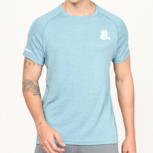 T-shirt personnalisé Impression de logo personnalisé T-shirt col rond Manches courtes 100% coton Uni T-shirt homme - Product Image 1