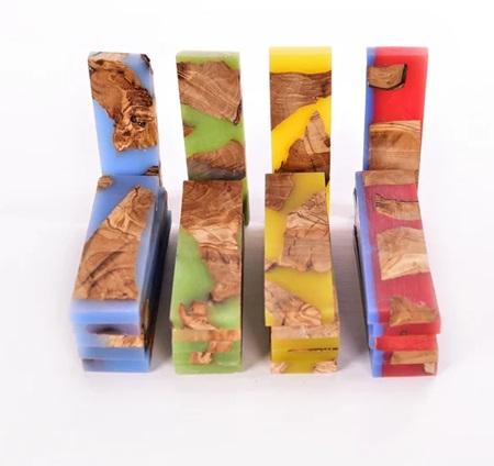 สีไม้ธรรมชาติและสีเรซินปรับแต่ง