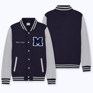 Unisex Vintage <b>Retro</b> Baseball Cropped Varsity <b>Jacket</b> for Men Stand Custom LOGO Letterman Chenille Embroidery Patch Men's - Product Image 5