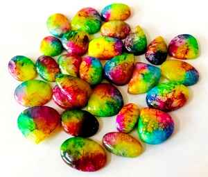 โซลาร์ควอตซ์ขัดธรรมชาติอัญมณีหลวมมากสำหรับแหวนจี้ต่างหู - Product Image 4