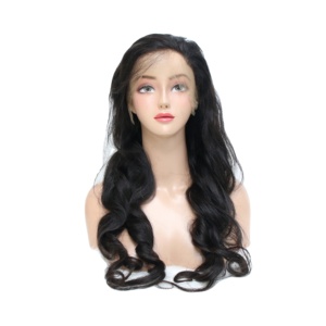 Vente en gros 13x6 perruques frontales droites de cheveux humains longs 100% extension de cheveux vierges de haute qualité dentelle suisse transparente non traitée - Product Image 4