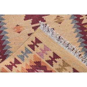 2.6x6.7 ft Rug, <b>Runner</b> Vintage Rug, <b>Red</b> Animal Print Rug - Product Image 4