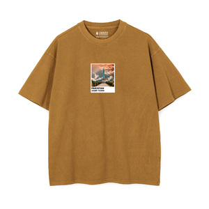 Camiseta Oversize de Algodón 100% Sabr Town Lahore con Etiqueta Personalizada, Estilo Jersey, para Fitness y Moda, Estampada, Corte Ajustado - Product Image 3