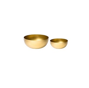 Cuenco de latón de alta calidad, tazón de latón y postre y helado, tazón de latón con logotipo personalizado - Product Image 3