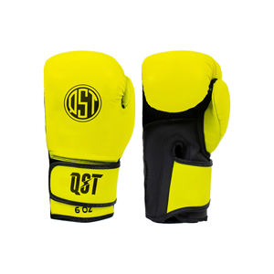 ถุงมือชกมวยหนัง PU สำหรับมวยไทยถุงมือชกมวยดีไซน์ออกแบบโลโก้ได้ตามต้องการ - Product Image 6
