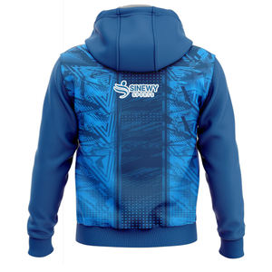 เสื้อฮู้ดผู้ชายแขนยาวผ้าโพลีเอสเตอร์ผ้าคอตตอนแขนยาวสไตล์คลาสสิก - Product Image 5