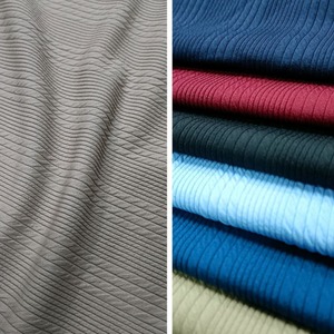 Ropa ligera de alta calidad para bebés y niños, tela de algodón Jacquard, tela lisa de algodón de Color oscuro para ropa - Product Image 1