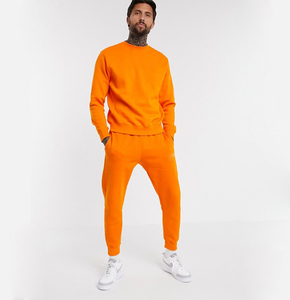 Custom Cropped Boxy Fit Hombres Sudadera con capucha Chándales Mejor Tela Logotipo personalizado Full Zip up Hoodie Set Estándar en blanco de gran tamaño Streetwear - Product Image 1