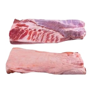 Fournisseur en gros de peau de porc congelée sur les parties centrales sans os, 1 kg-2 kg/paquet, découpée à la main, fumée, prix compétitif, exportations en vrac - Product Image 5