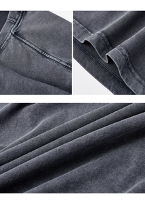 2025 personalización solo 30 GSM Unisex 100% algodón impresión Ácido lavado camiseta personalizada su propia marca camiseta personalizada para hombre - Product Image 3