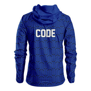 Chaqueta Cortavientos de Alta Calidad para Hombre, con Cremallera Completa, Ligera, de Nailon, con Capucha, Tallas Grandes, Precios de Fábrica al por Mayor - Product Image 5