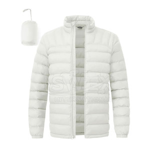 Servicio OEM de diseño propio logotipo de los hombres Packable Bubble chaqueta de invierno de alta calidad de moda de desgaste Packable Bubble chaqueta de invierno para los hombres - Product Image 1