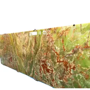 Onyx Stone Multi Green Slab, Luxury Green Onyx Marble Stone Slab, Pakistani Green Onyx Slab