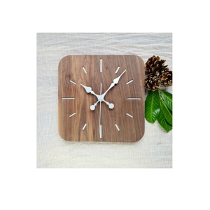 Reloj de pared rústico de madera, decoración moderna de Casa de Campo, bambú y madera, artesanal natural, venta al por mayor - Product Image 2