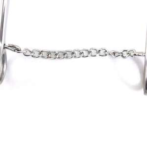 6 Pouces En Acier Inoxydable Racing Bit Pelham Horse Bits Équipement De Cheval Avec Chaîne Gourmette Couleur Personnalisée Cheval Gag - Product Image 6