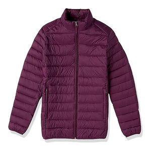 Chaqueta de Invierno para Hombre, Ajustada, con Cuello Alto, Logotipo Personalizado, Cremallera Completa, Transpirable y de Secado Rápido - Product Image 3