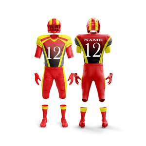 Tenue de football américain pour jeunes, ensemble uniforme de football américain, maillot de football américain pour équipes, ensembles uniformes grande taille - Product Image 1