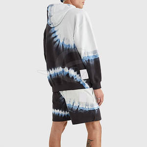 Ensembles sweat à capuche et short pour hommes 100% coton respirant séchage rapide tenues actives prix de gros en vente - Product Image 4