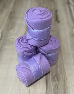 Equestrian Horse Polo Wraps Fleece Stable <b>Bandages</b> Elastic <b>Leg</b> Support Wraps for Horse Care - Product Image 1