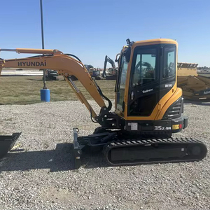 Nouvelle mini-excavatrice Hyundai Robex 35Z-9A 2023 avec chargeur frontal, moteur Yanmar, boîte de vitesses haute efficacité, système hydraulique KYB - Product Image 1