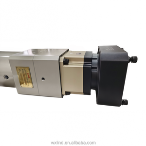 LIND LDC130 ระยะชัก 400 มม. 10T ตัวกระตุ้นเชิงเส้นไฟฟ้าเหล็กความแม่นยำสูงสำหรับงานหนัก พร้อมตลับลูกปืนเม็ดเรียว C7 และบอลสกรู - Product Image 4