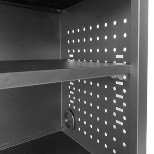 Armoires à outils murales en métal pour garage automatique de haute qualité de 76cm Panneau perforé en acier supporté par OEM avec finition de revêtement en poudre - Product Image 3
