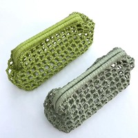 HEISSE TREND-ITEMS 2026: Stroh-Raffia-Netz-Clutch-Tasche, gewebte Netz-Sommer-Clutch aus Vietnam