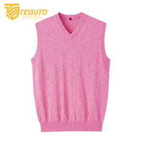 Nouveau design Hommes chandails mode porter pull tricoté tenue décontracté hiver extérieur haut haute qualité vêtements chandails sans manches - Product Image 5