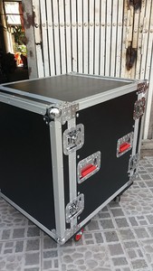 Tùy Chỉnh Với Ngăn Kéo Khóa Hộp Đựng Di Động Hộp Bảo Vệ Cho PA/<span class=keywords><strong>DJ</strong></span> Gears 10U 12U <span class=keywords><strong>16U</strong></span> - Product Image 3