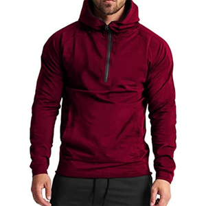 Sudadera con capucha de algodón de alta calidad para hombre con cuello con capucha Impresión digital personalizada para invierno - Product Image 2