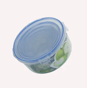 Leakproof Food Storage Containers with Airtight Lids Set of 5 Pieces Freezer Food Storage Container Plastic Food Grade BPA Free