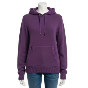 Sudaderas de Otoño Tejidas Ecológicas, Mezcla de Poliéster y Algodón, Tejido Suave y Transpirable, Impresión por Transferencia de Calor, Ropa Casual Personalizada - Product Image 5