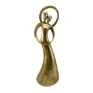 Assured quality brass fabulous couples sculptures add sophistication and a personal touch <b>to</b> home or office decor - Product Image 1