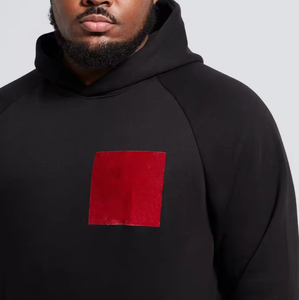 ชุดวอร์มฮู้ดดี้ผ้าฝ้ายผู้ชายสไตล์สตรีทแวร์สำหรับฤดูหนาวทรงโอเวอร์ไซส์ - Product Image 4