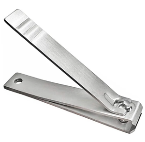 ที่ตัดเล็บสแตนเลสแบบปากตรง พกพาสะดวก ใช้ได้ทั้งทำเล็บมือและเล็บเท้า ตัดหนังกำพร้าได้ ด้ามจับกว้าง - Product Image 1