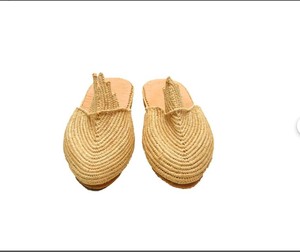 Sandales en raphia tendance pour femmes, confortables, faites à la main, idée cadeau - Product Image 2