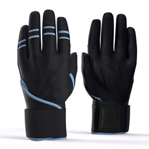 Gants de frappe de baseball professionnels de haute qualité fabriqués à partir de produit de vente chaud en cuir véritable - Product Image 6