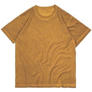 เสื้อยืดสตรีทแวร์แขนสั้นผ้าฝ้าย 100% คอวีทรงปกติ คุณภาพสูง สไตล์ฮิปฮอป สำหรับผู้ชาย - Product Image 2