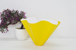 Vase de revêtement en poudre jaune Design Unique chaud vente indien Antique couleur fleur Vase luxe Style Vase pour la maison de luxe - Product Image 5