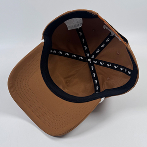 หมวกเบสบอลแบบไม่มีโครง 5 ชิ้น ผลิตตามสั่ง ขายส่ง OEM สำหรับกีฬากลางแจ้ง สีพื้น ผ้าเนื้อนุ่ม ปักโลโก้ตามต้องการ พร้อมเชือก - Product Image 6