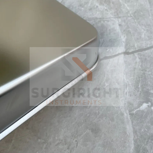 Disinfection <b>Box</b> Thickened Stainless Steel Covered Tray BY Surgiright Instruments - Product Image 3